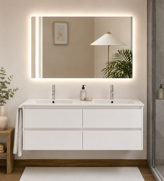 IBIZA QUATTRO bathroom vanity unit with basin and 4 drawers